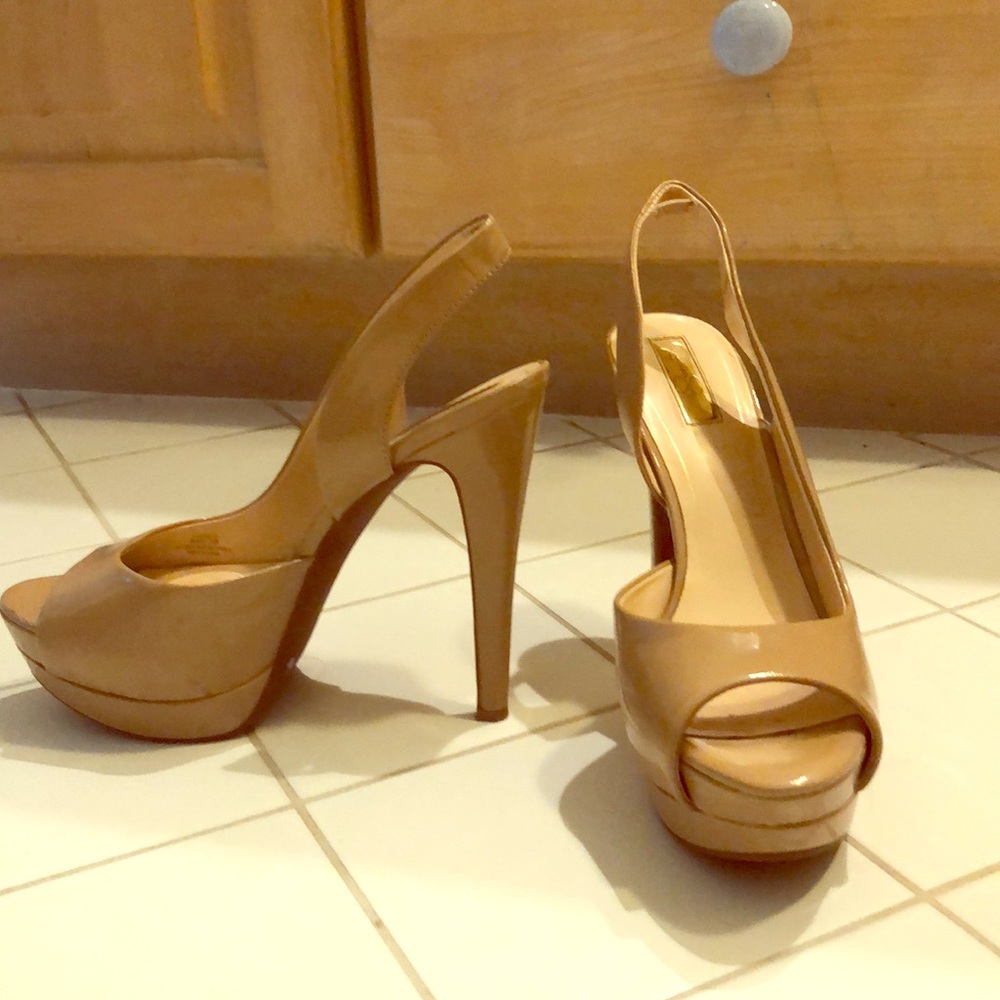 Jessica Simpson platform stiletto heels